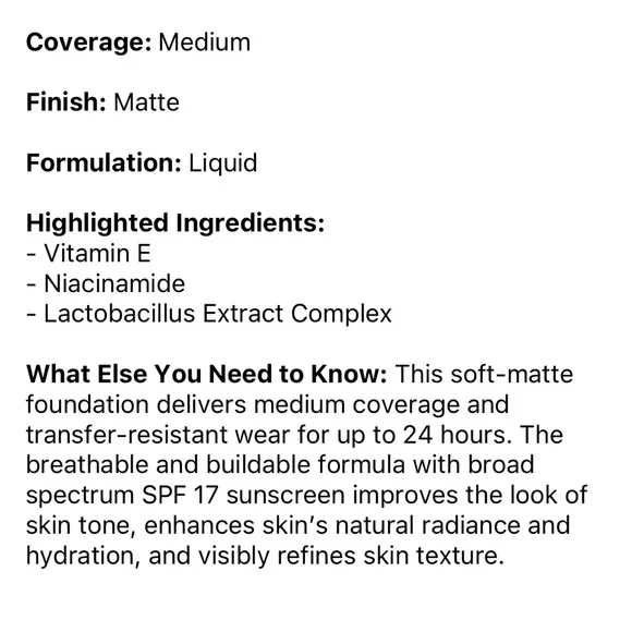 Prada Reveal Skin Optimizing Foundation in Shade LC5 - Picture 5 of 5